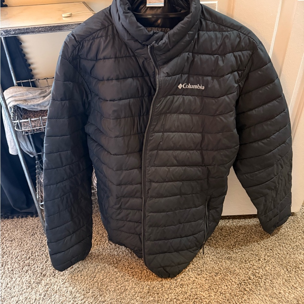 Men’s Columbia Black Puffer Jacket